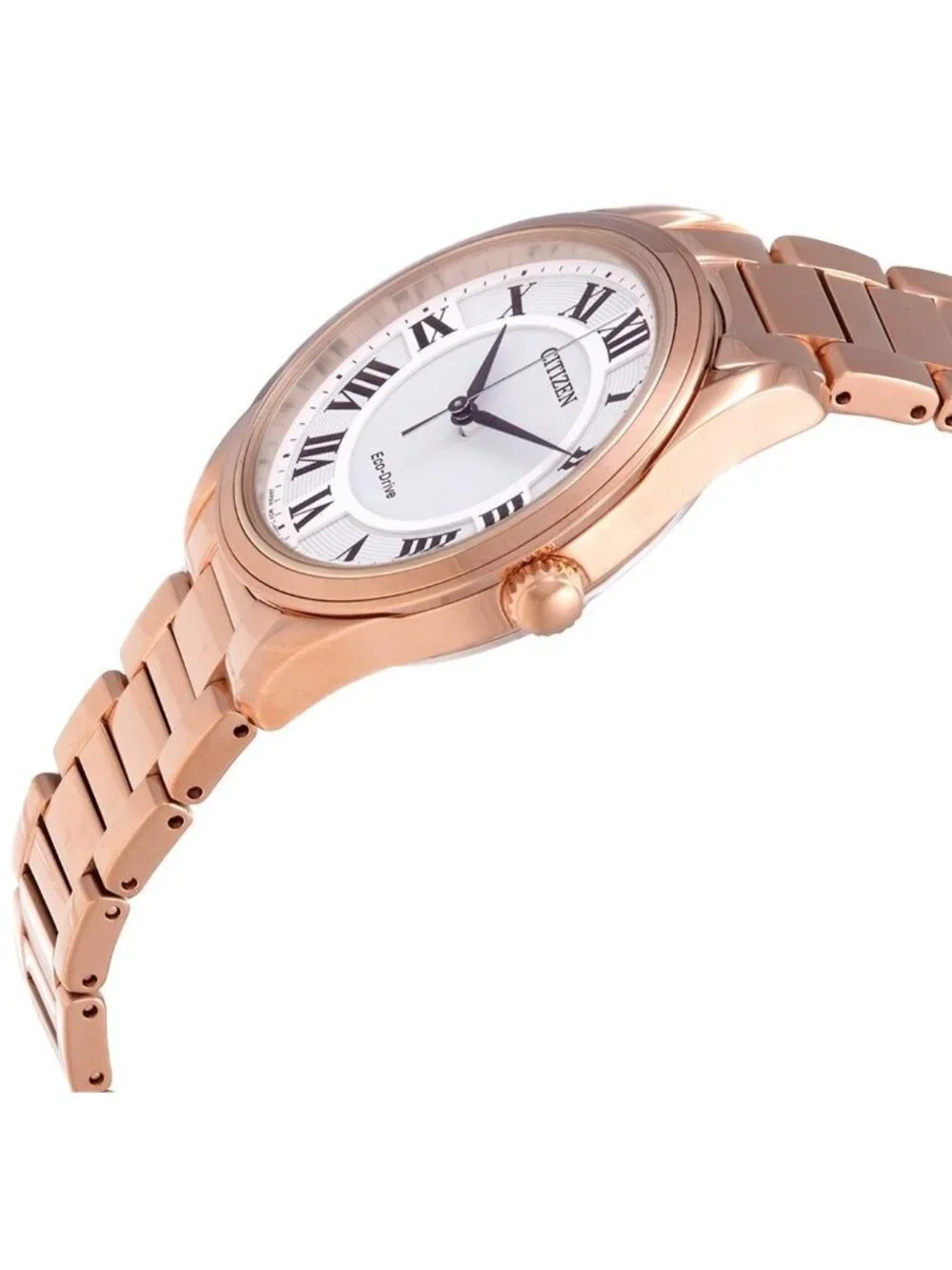 NWT Citizen Eco-Drive Arezzo White Dial Ladies Watch